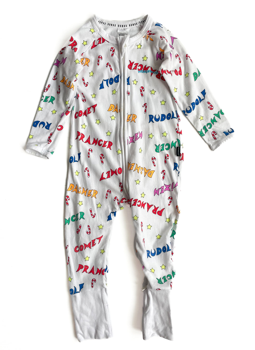 Bonds Christmas wondersuit  (1Y)