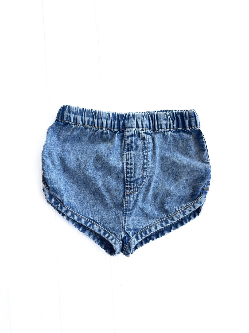 Cotton on chambray shorts (0-3M)
