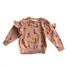 Load image into Gallery viewer, Bonds frill sleeve crew neck (5Y)
