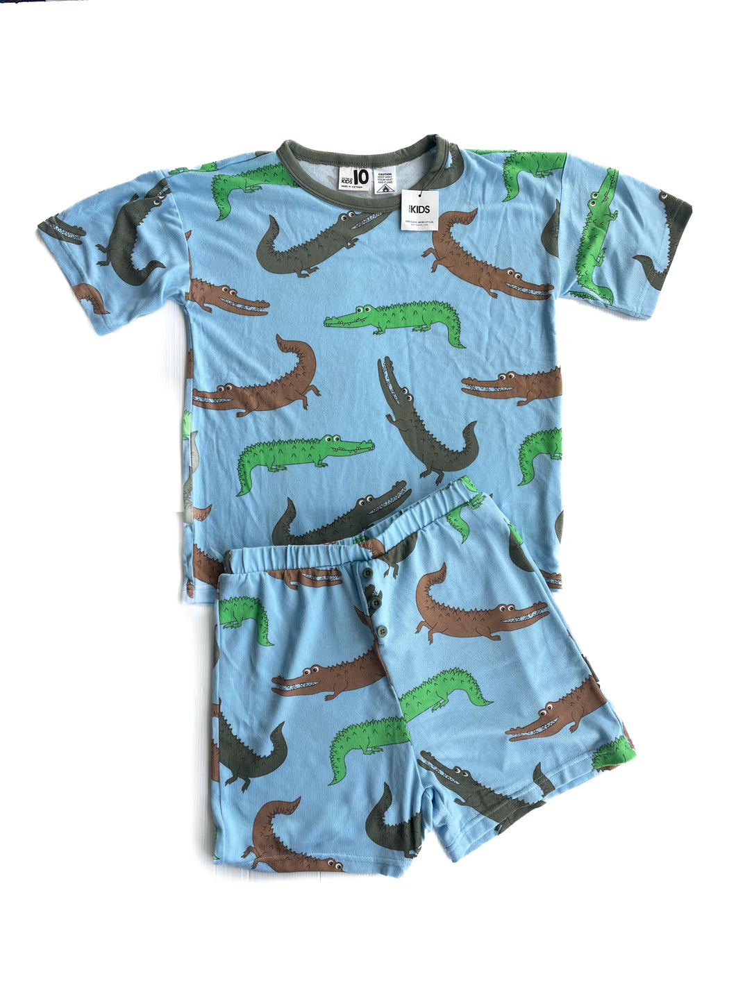 Cotton on crocodile pjs  NEW (10Y)