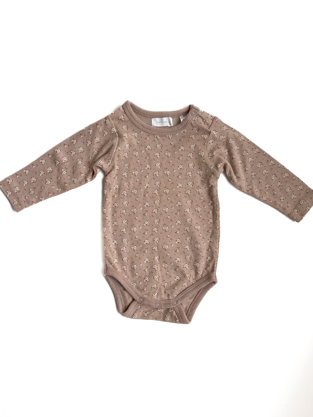 Jamie Kay  floral long sleeve bodysuit (3-6M)