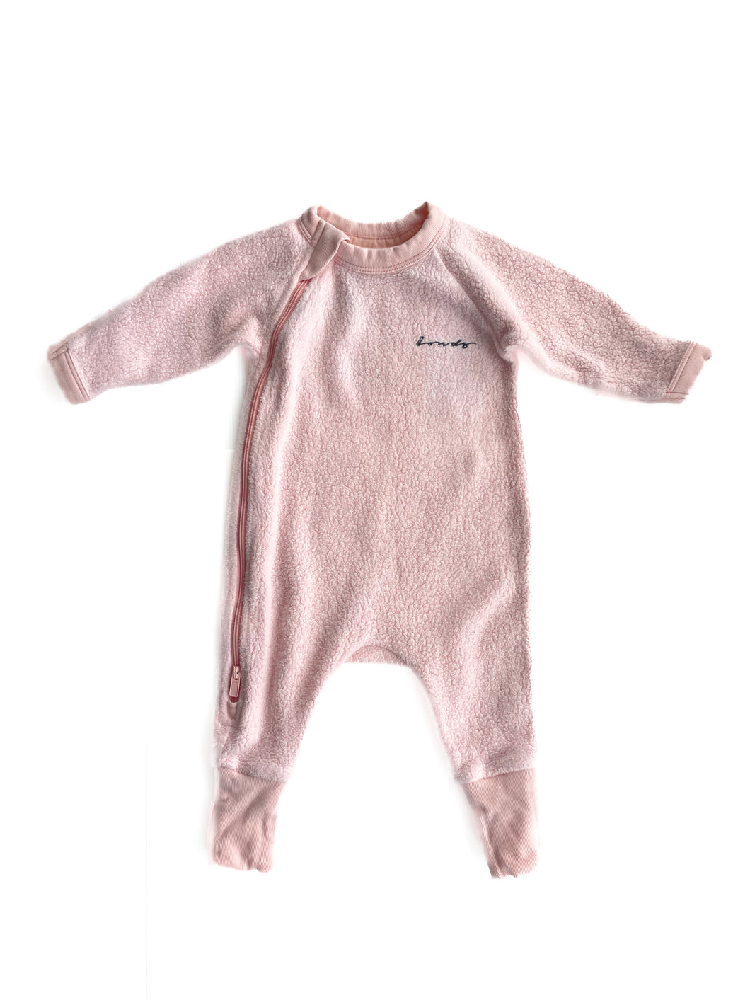 Bonds zip up onesie (0-3M)