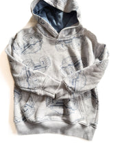 Load image into Gallery viewer, Monster truck hoodie (6Y)
