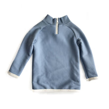 Load image into Gallery viewer, Zulu &amp; Zephyr strip ribbed rashie-sky blue (3Y)
