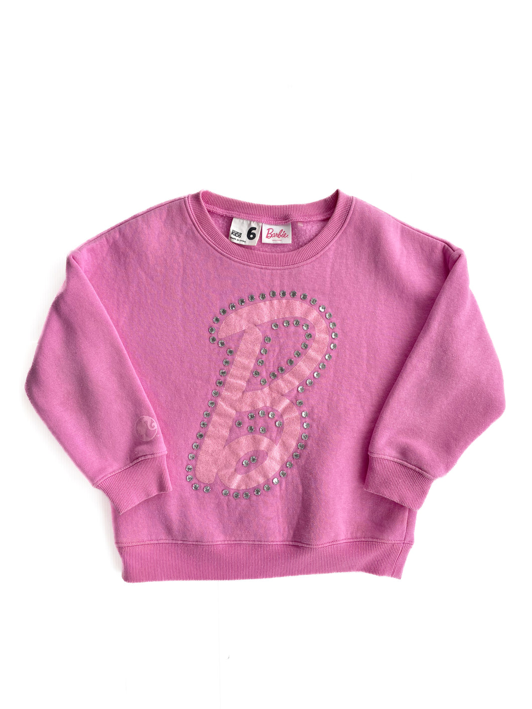 Cotton on Barbie crew neck jumper (6Y)