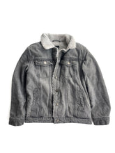 Load image into Gallery viewer, Sherpa lined denim jacket (8Y)
