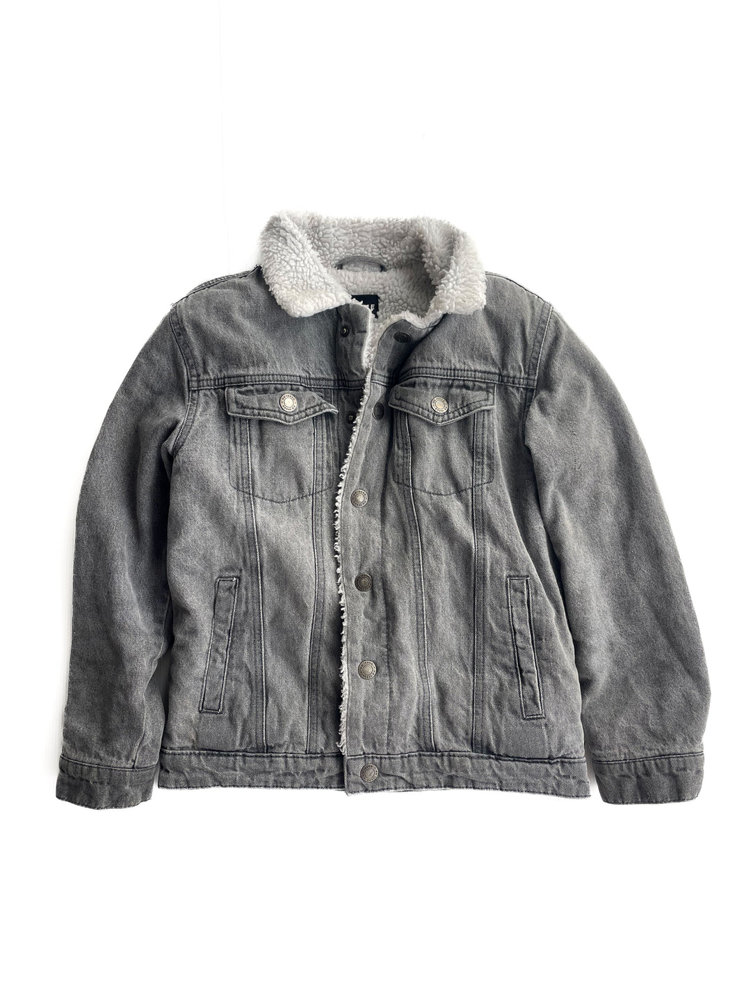 Sherpa lined denim jacket (8Y)