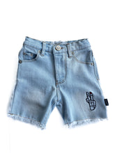Load image into Gallery viewer, Pop factory denim shorts (1-2Y)
