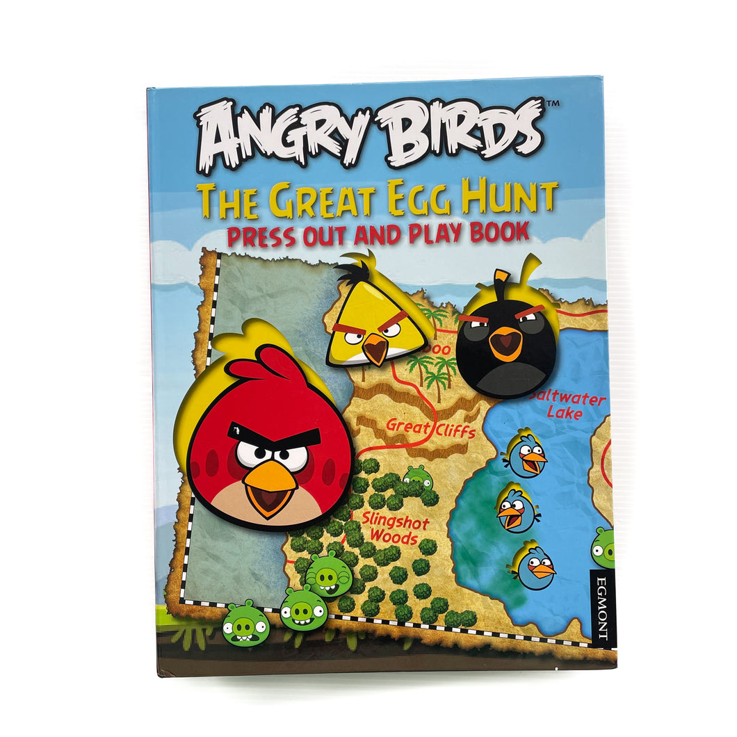 Angry birds push out and play book
