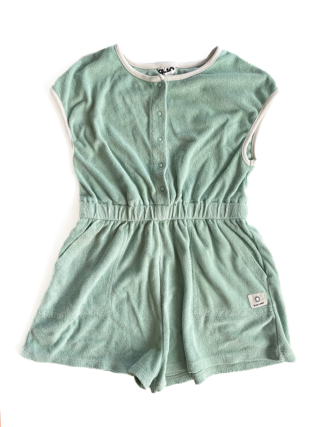 Cotton on towelling playsuit (9-10Y)