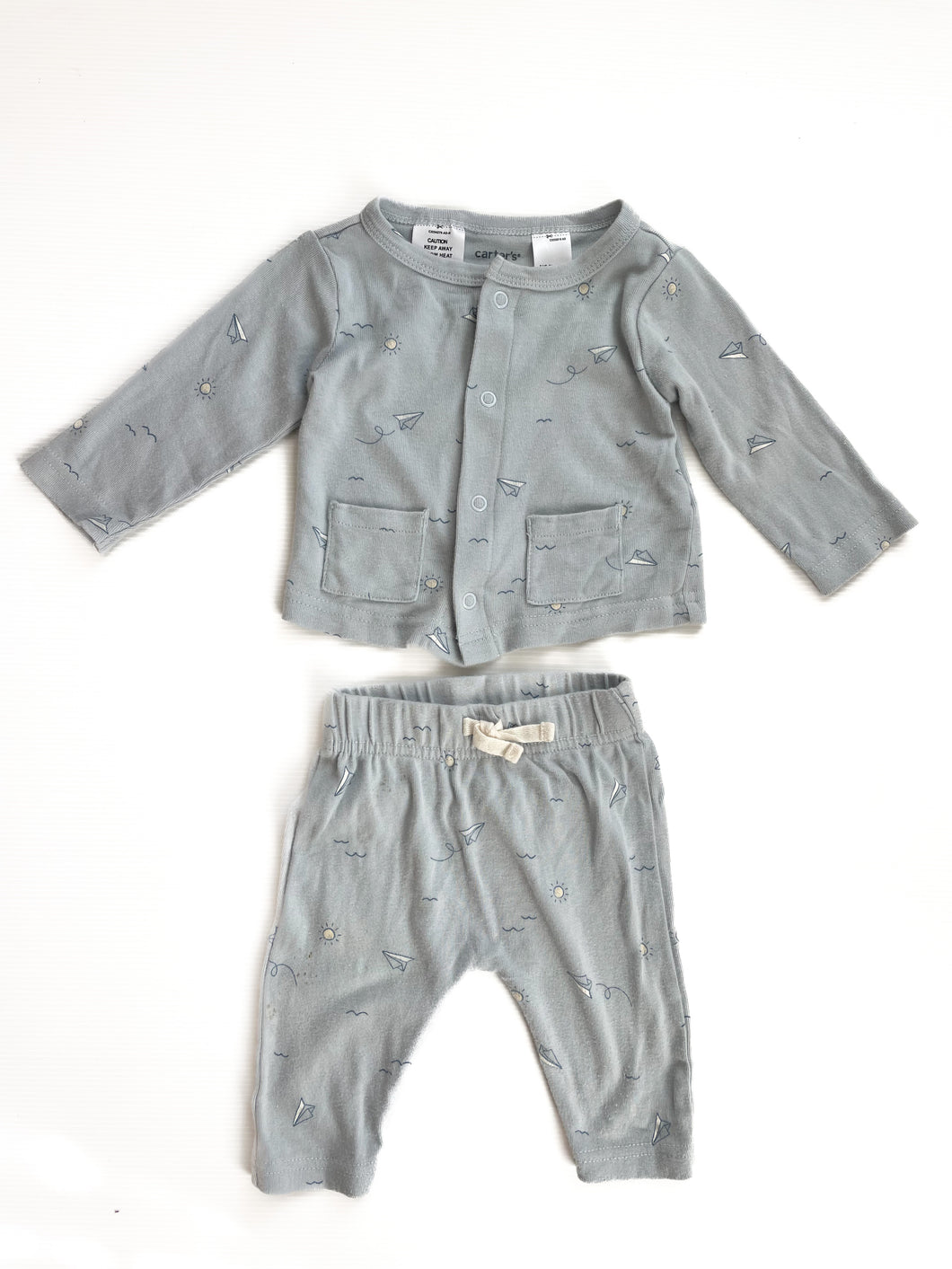 Carters matching set (0-3M)