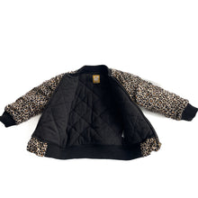Load image into Gallery viewer, Rock your kid leopard bomber jacket (2Y)
