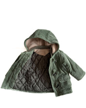 Load image into Gallery viewer, Mothercare corduroy padded jacket (18-24M)
