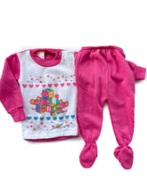 Load image into Gallery viewer, Bobbie Lee jumper &amp;footed pants set (12M)
