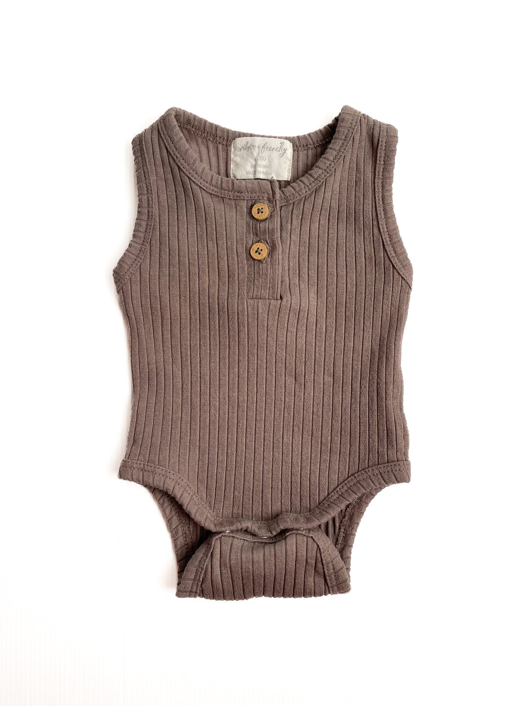 Wilson & Frenchy ribbed bodysuit (nb)