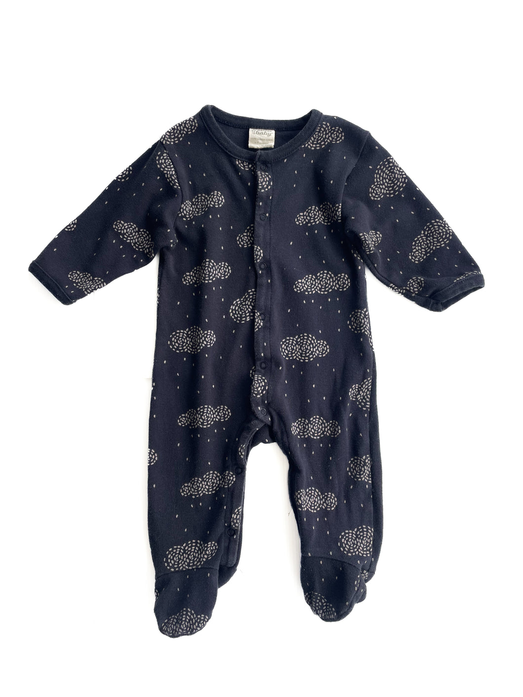 Nature baby organic cotton onesie (0-3M)