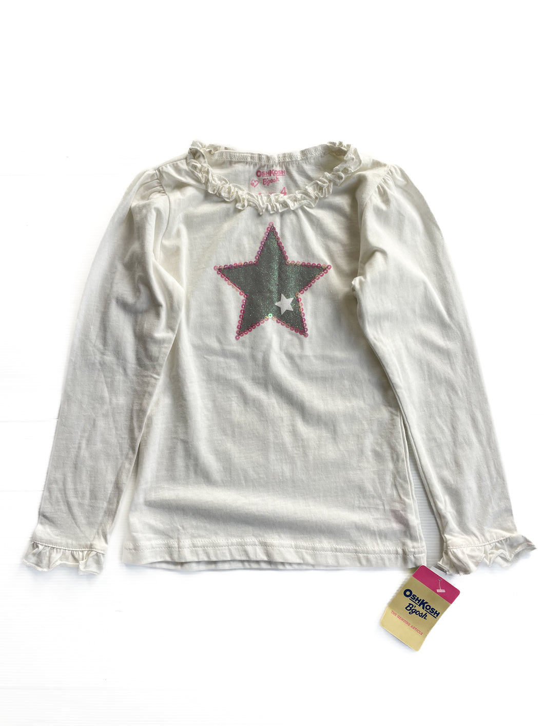 Osh Kosh long sleeve top (4Y)