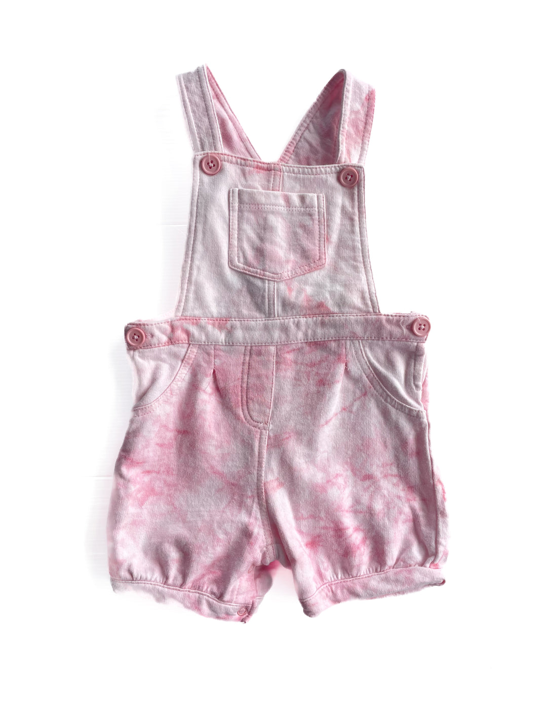 Ricochet tie dye shortalls (1Y)