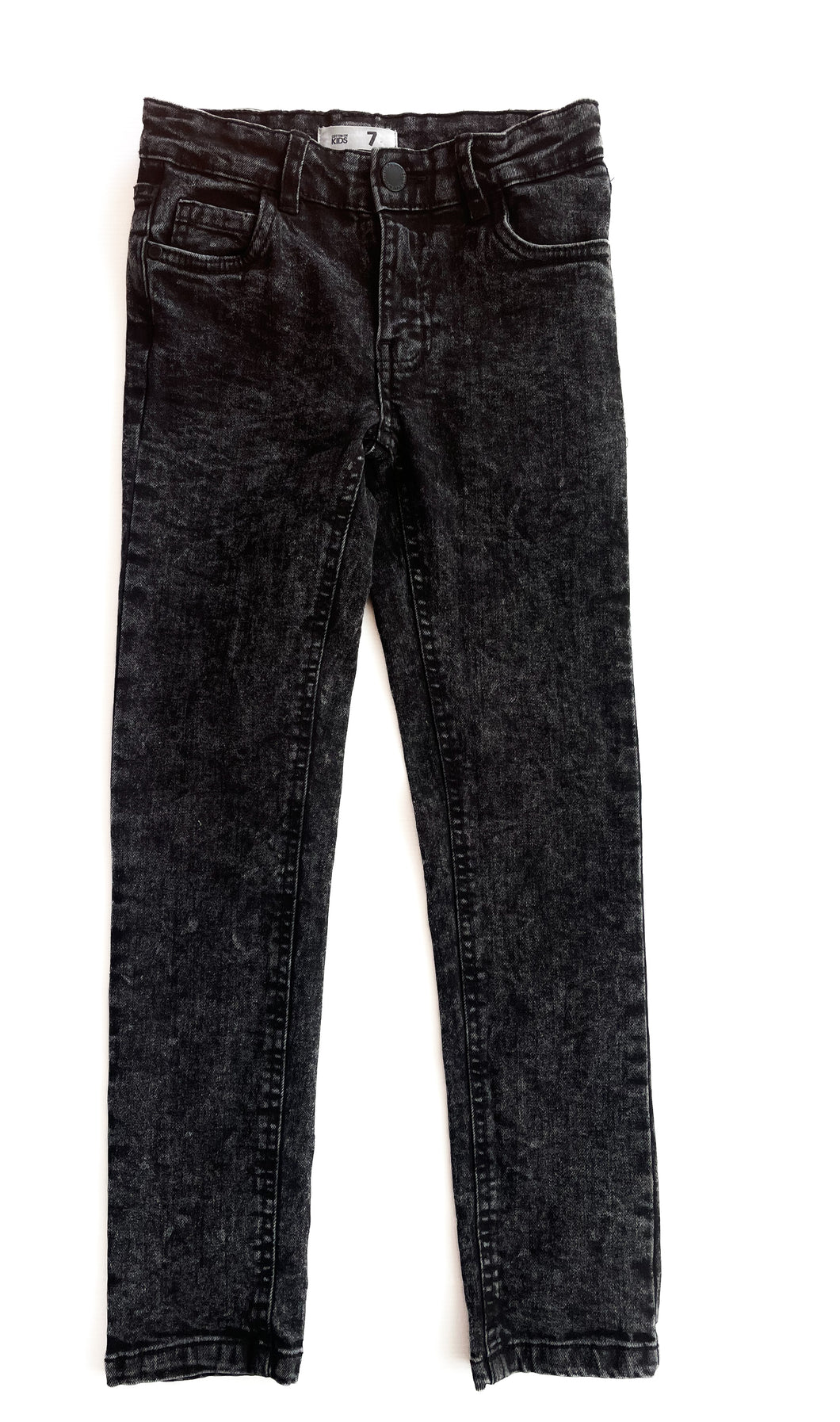 Cotton on acid wash skinny leg jeans (7Y)