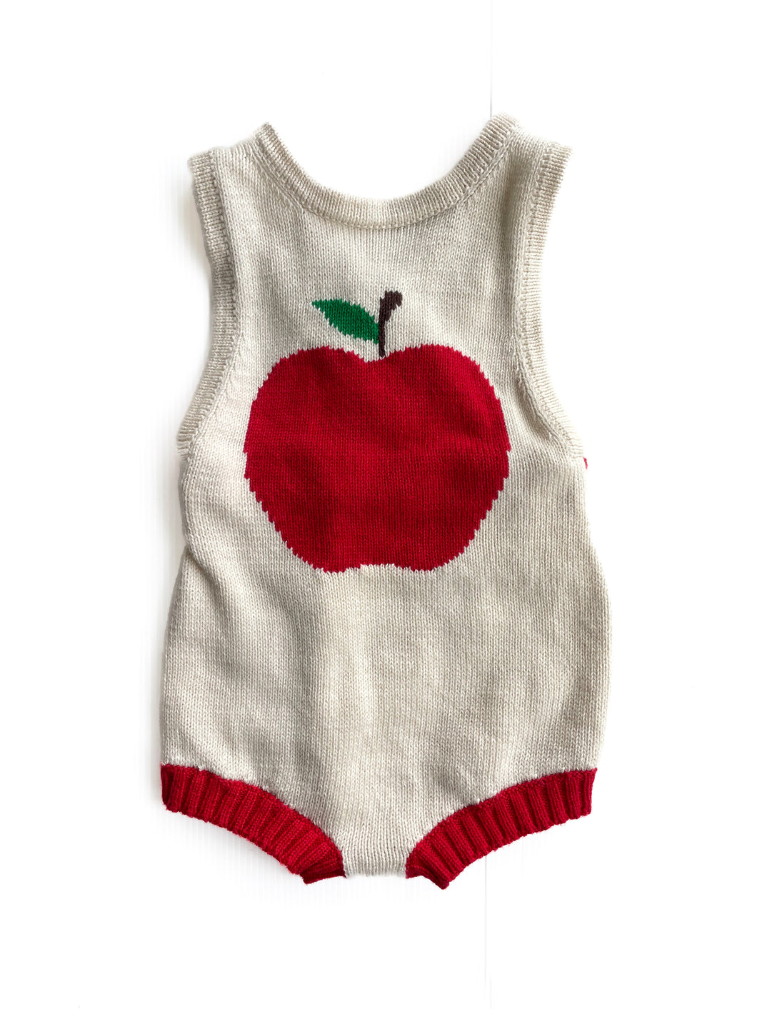 Estella organic cotton knit romper (0-3M)