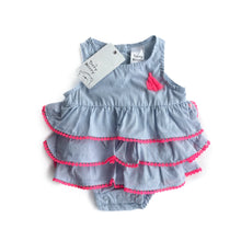 Load image into Gallery viewer, Teeny weeny romper (0-3M)
