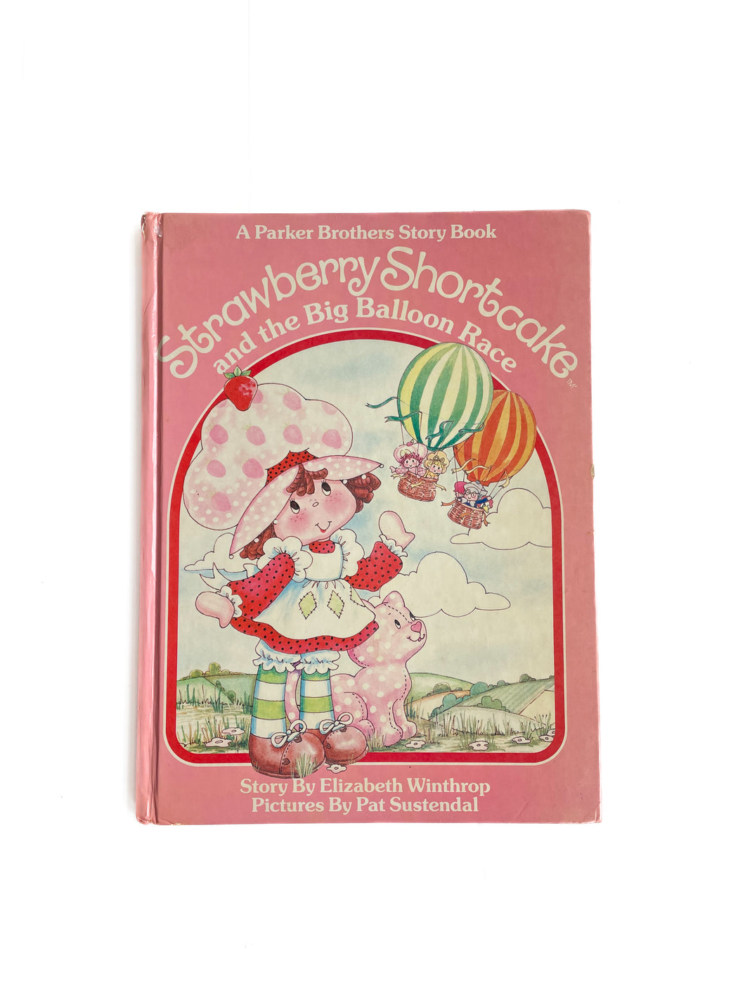 Vintage 1983 Strawberry Shortcake Book The Big balloon race