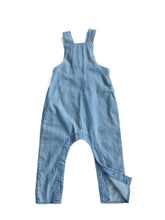 Load image into Gallery viewer, Nature baby chambray overalls (2Y)
