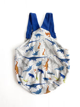 Load image into Gallery viewer, Teeny weeny dinosaur romper (6-12M)
