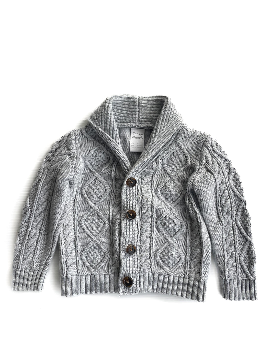 Teeny weeny cotton knit Cardigan (1Y)
