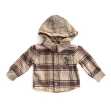 Load image into Gallery viewer, Country road hooded shacket (3-6M)
