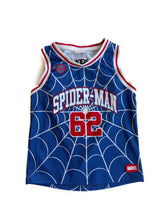 Load image into Gallery viewer, Spider-Man basketball singlet (5Y)
