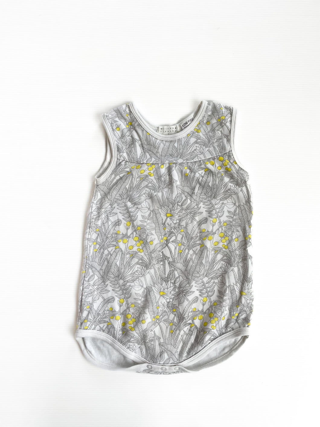 Wilson & Frenchie blossom bodysuit (1Y)