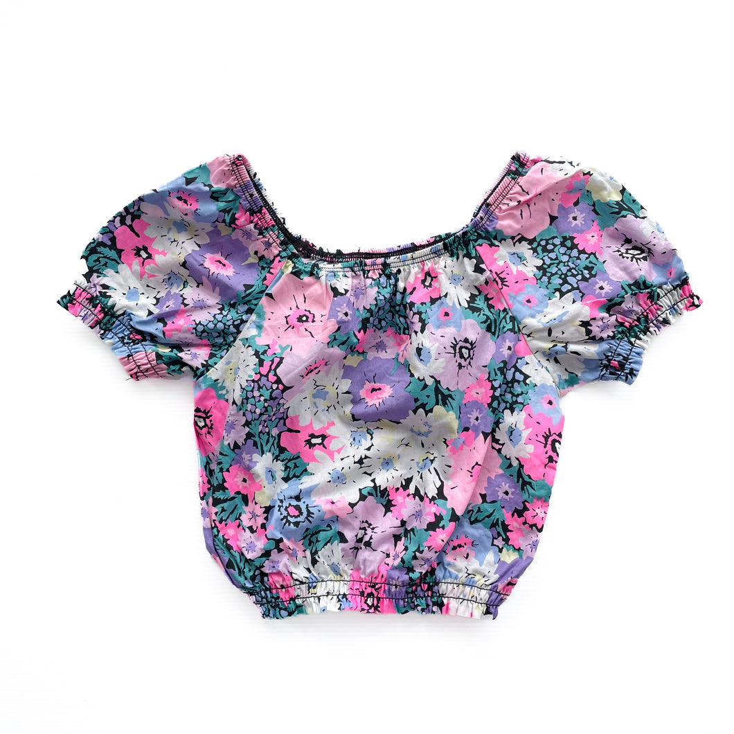 Cotton on puffy shoulder top (4Y)