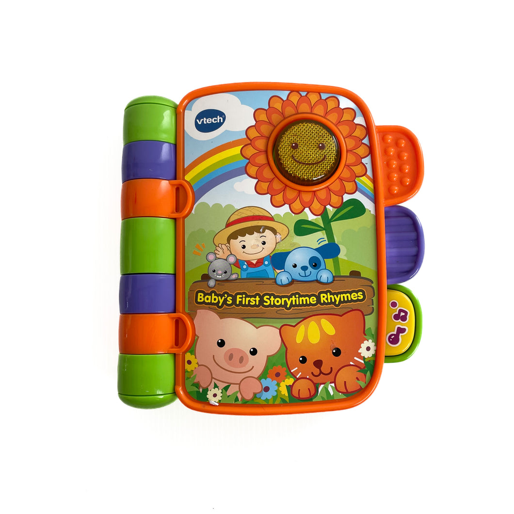 Vtech baby’s first nursery rhymes electronic book
