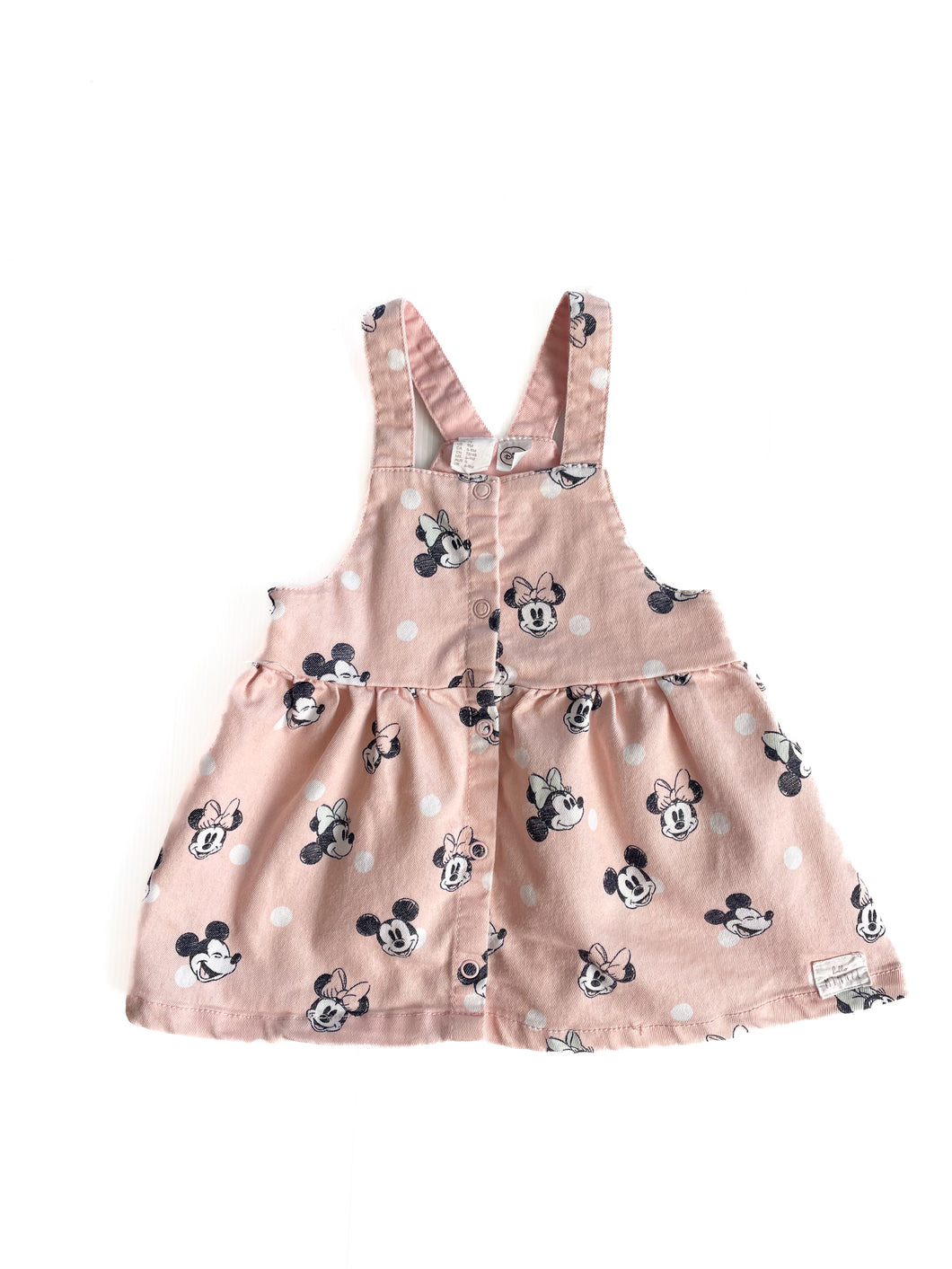 H&M Minnie Mouse pinafore (6-9M)