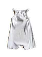 Load image into Gallery viewer, Milk ribbed romper (1-2y)
