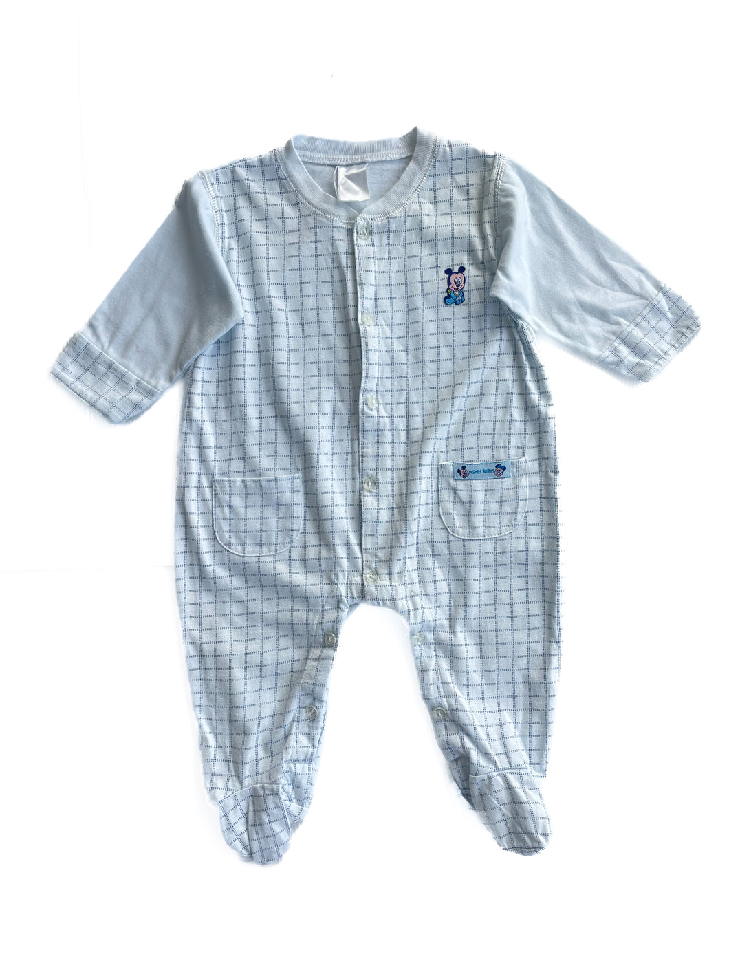 Mickey Mouse onesie (3-6M)