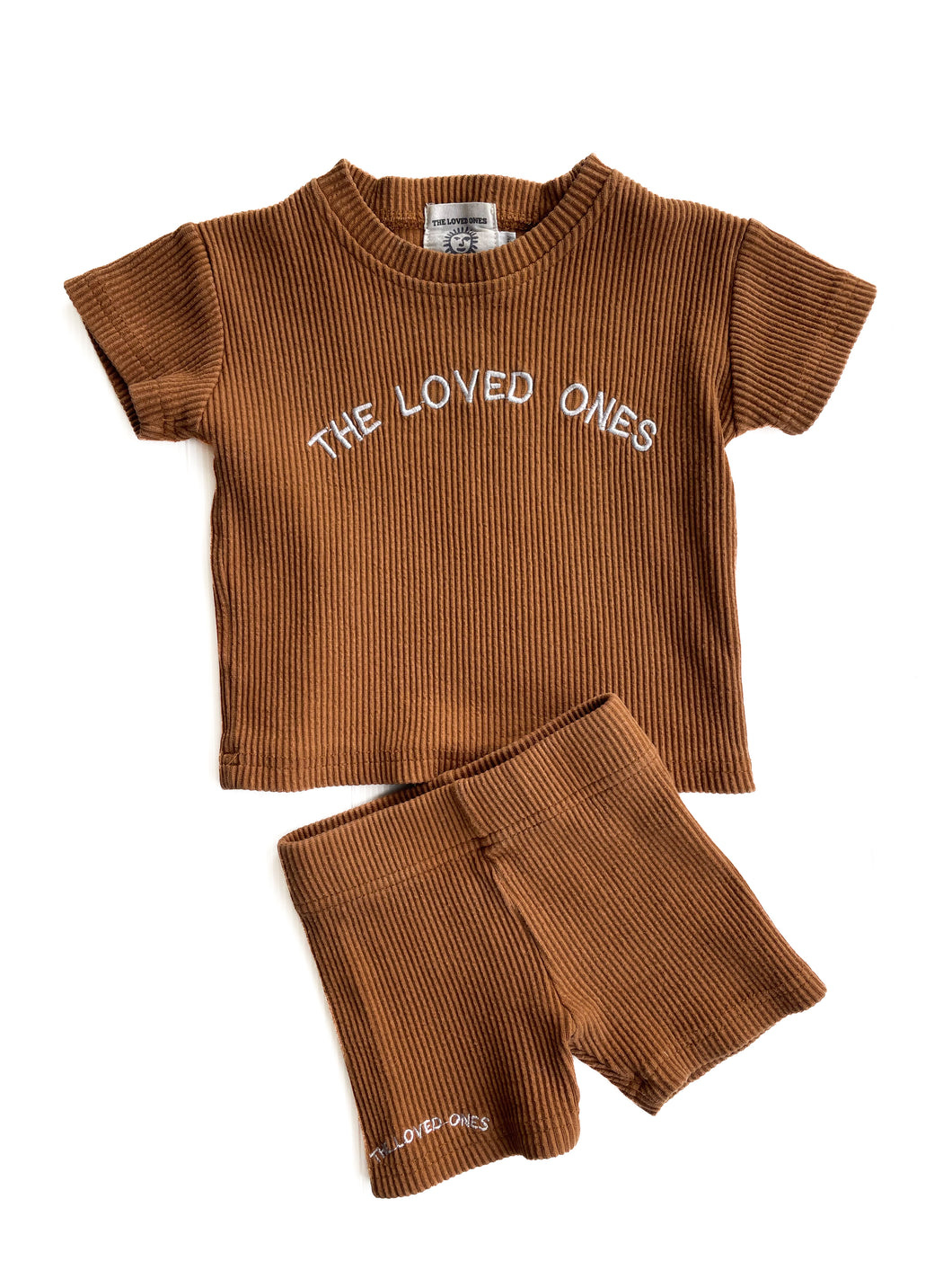 The loved ones ribbed set (6-12M)