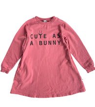 Load image into Gallery viewer, Little horn sweatshirt dress (7Y)
