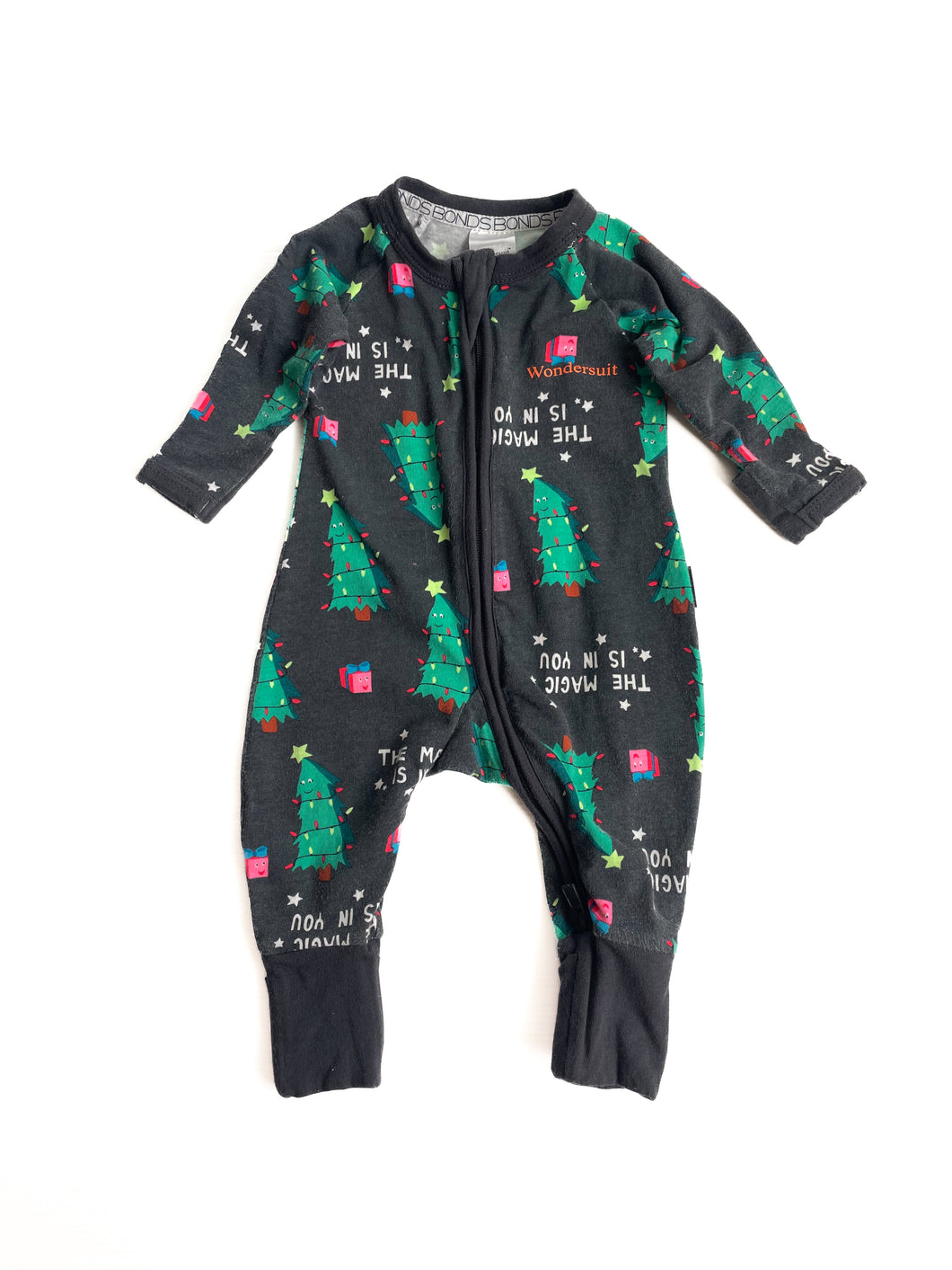 Bonds Christmas wondersuit (nb)