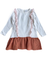Load image into Gallery viewer, Alex &amp; Ant Martha Dress - Natural / Pink / Copper (7Y)
