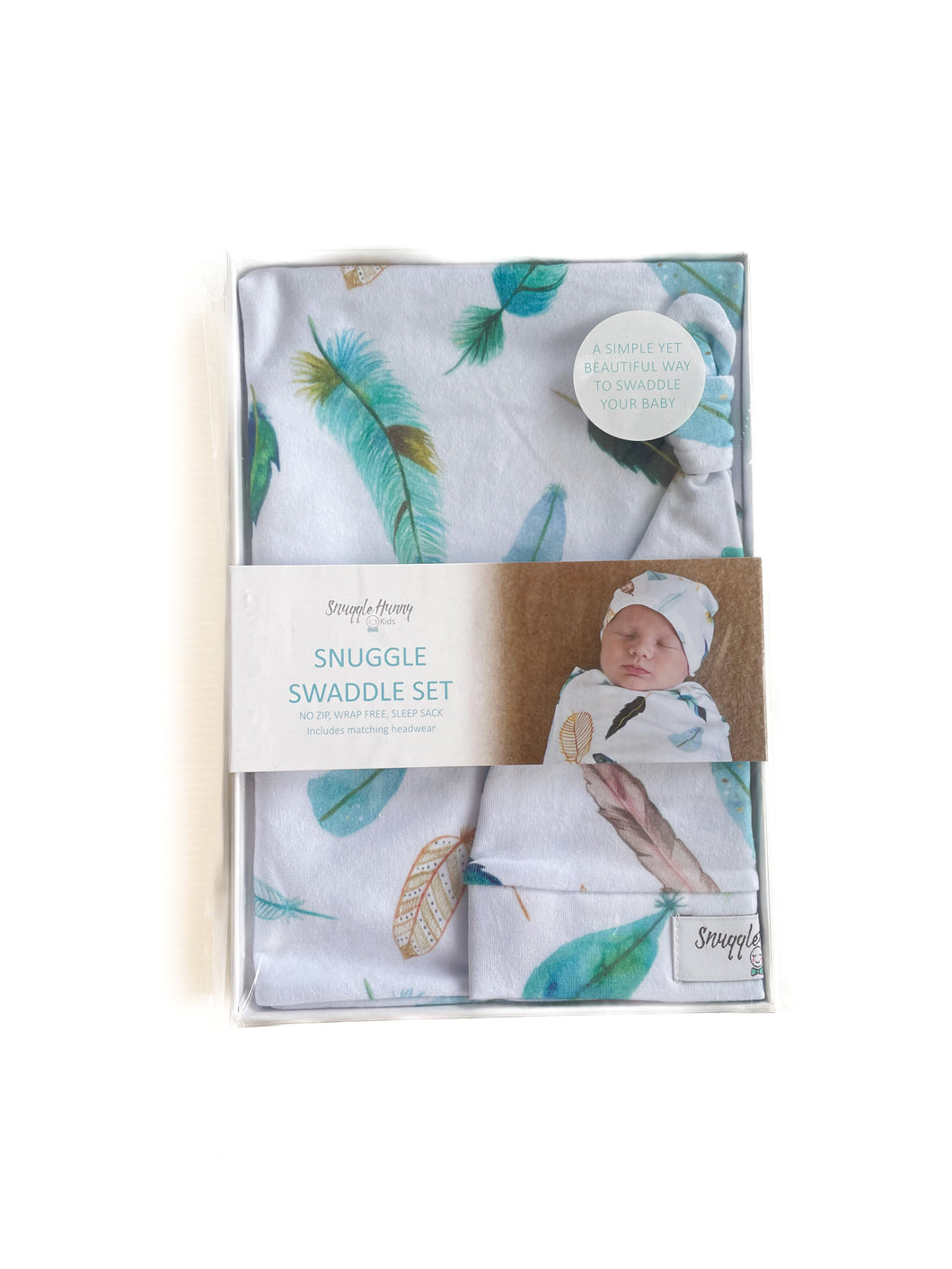 Snuggle hunny swaddle set NEW