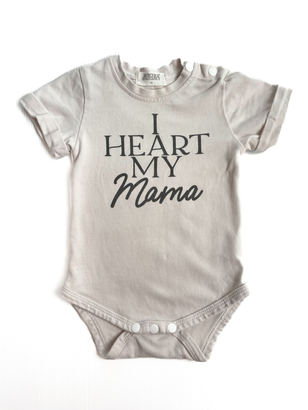 Bencer & hazelnut bodysuit (3-6M)