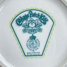Load image into Gallery viewer, 1984 cabbage patch kids plate and bowl
