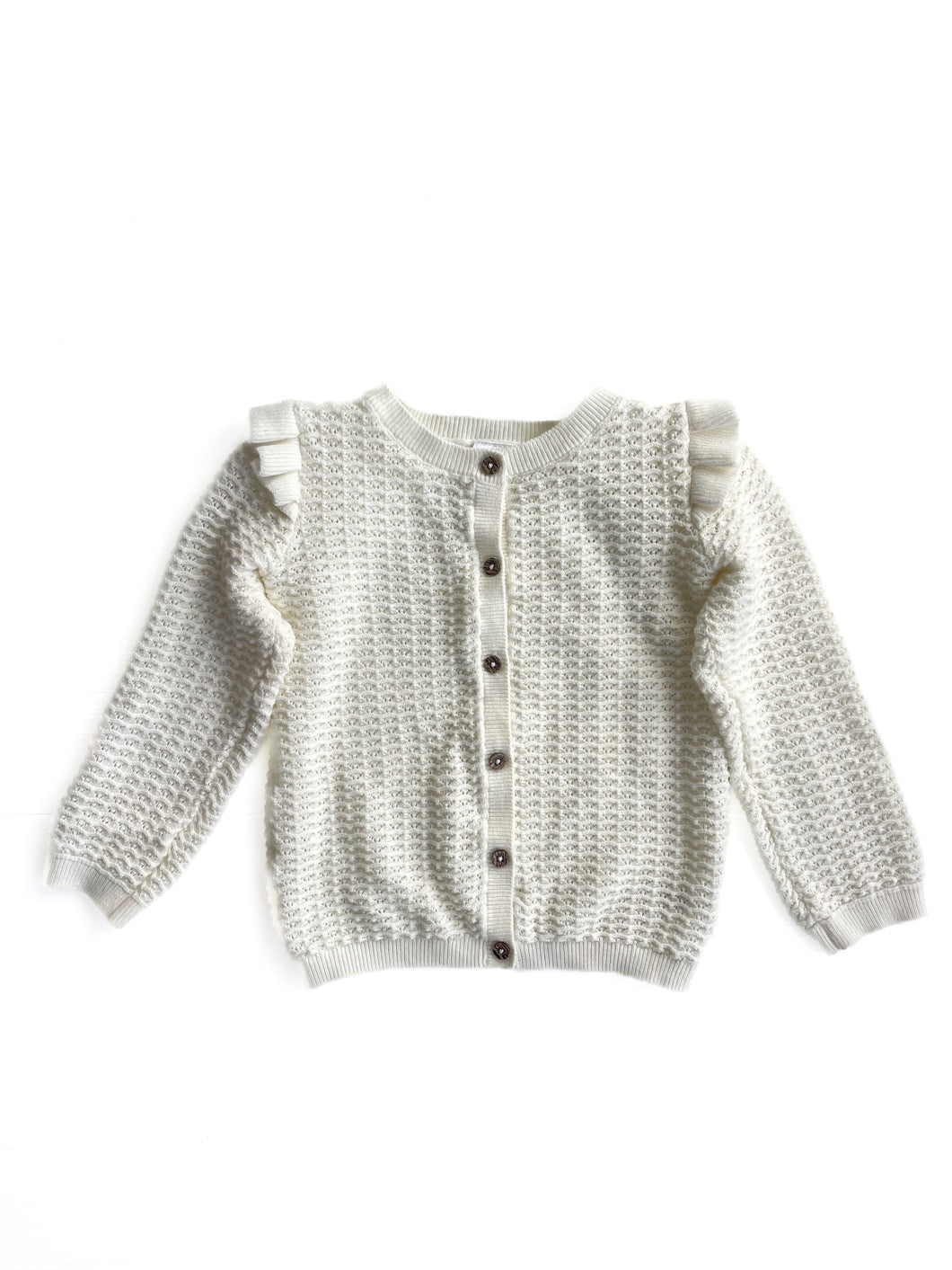 Teeny weeny cotton knit Cardigan (2Y)