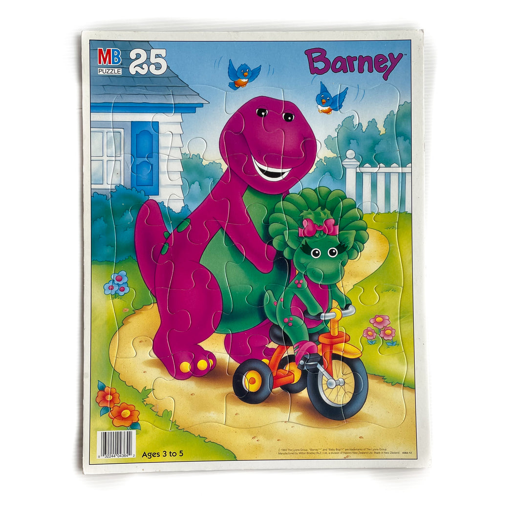 1993 Barney board puzzle