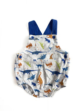 Load image into Gallery viewer, Teeny weeny dinosaur romper (6-12M)
