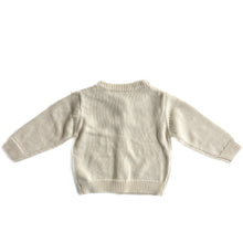 Load image into Gallery viewer, Cotton knit embroidered cherry cardigan NEW (1Y)
