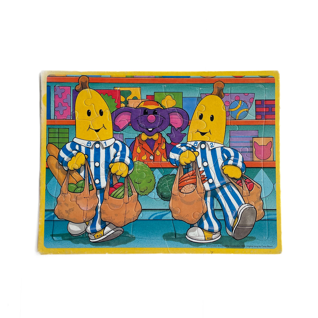 Vintage bananas in pyjamas puzzle