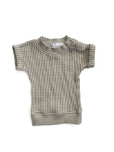 Load image into Gallery viewer, Jamie Kay waffle T-shirt (0-3M)
